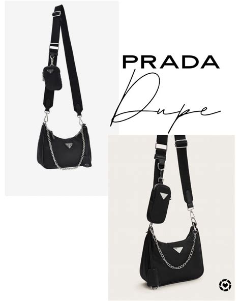 dupe prada white vrossbodh|best prada bag dupe.